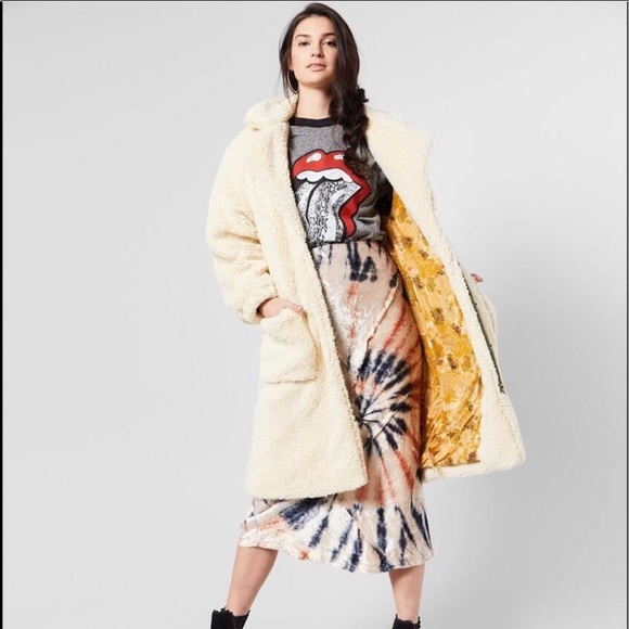 FREE PEOPLE “Tessa Teddy” COAT - Picture 3 of 6